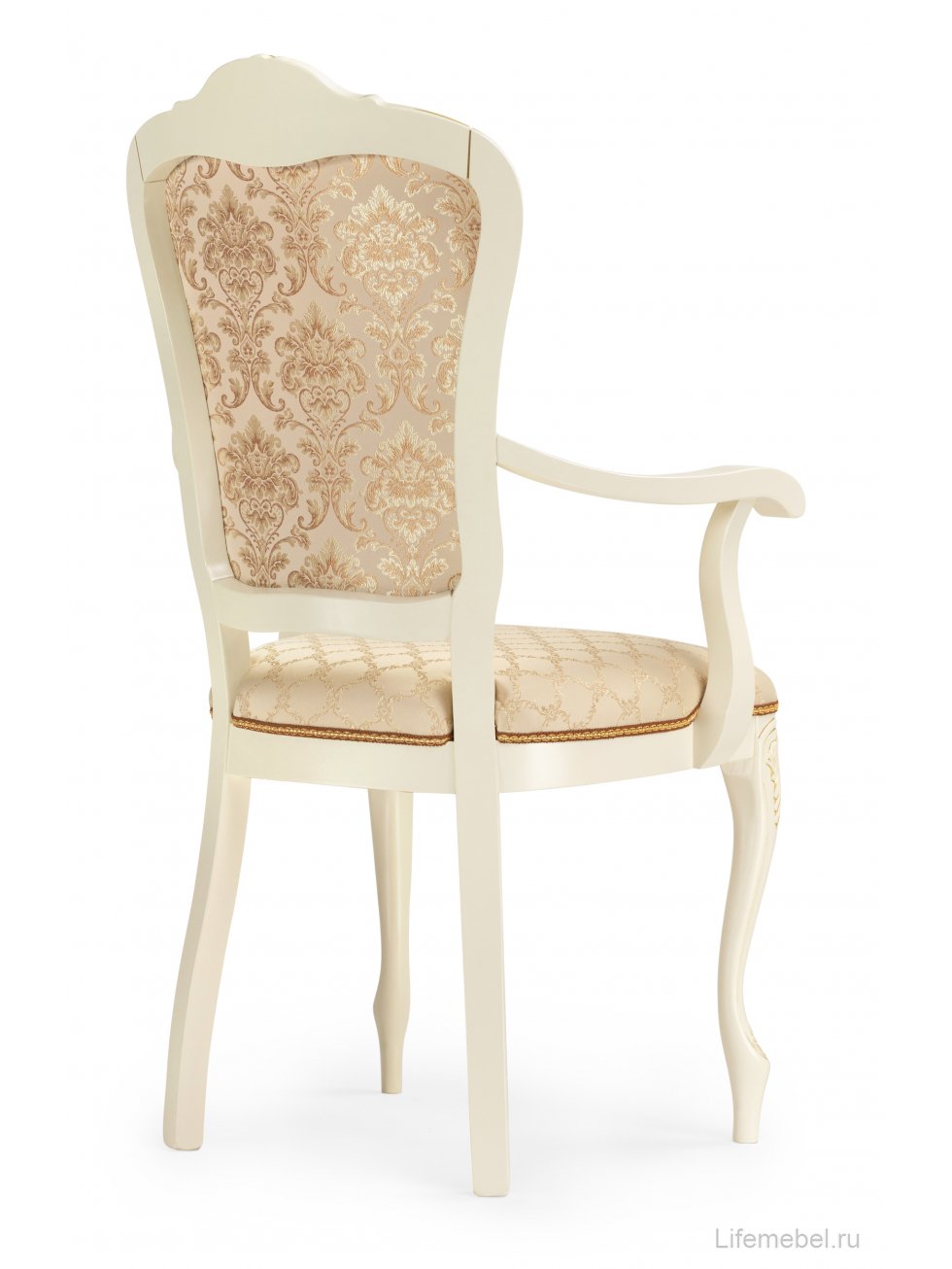 Кресло Руджеро патина золото / бежевый