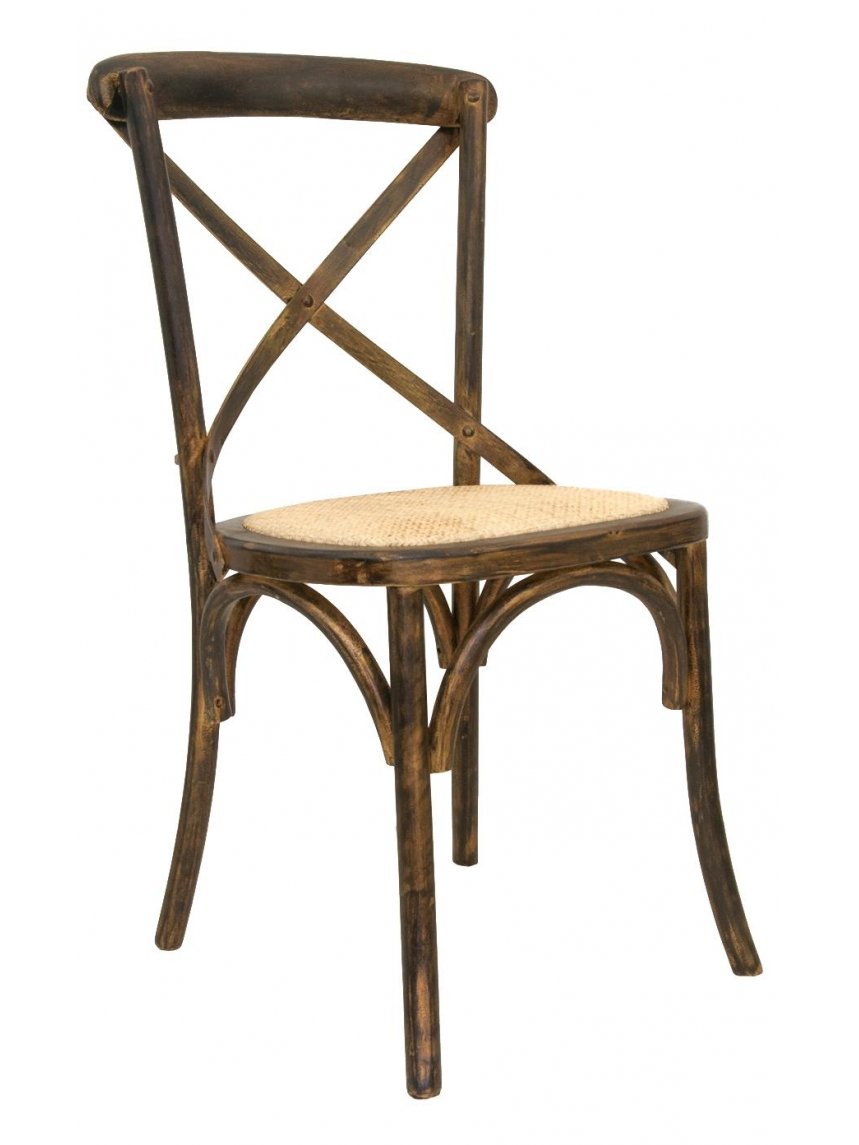 Стул Cross back bronze