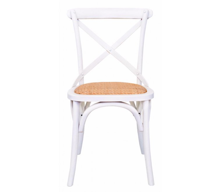 Стул Cross back white 5KS26577-6 Стул Cross back white 5KS26577-6