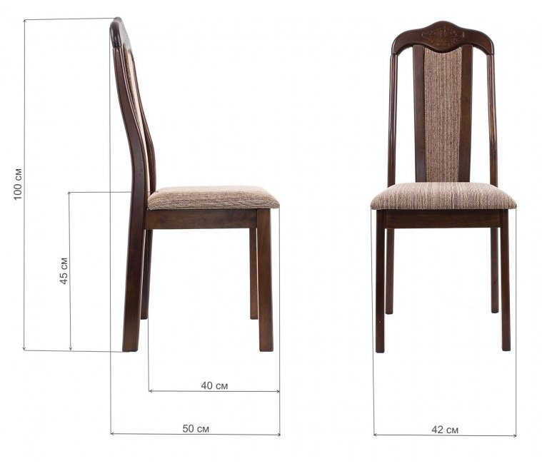 Стул деревянный Aron Soft dirty oak / beige Стул деревянный Aron Soft dirty oak / beige