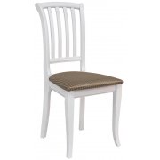 белый / обивка жаккард flora