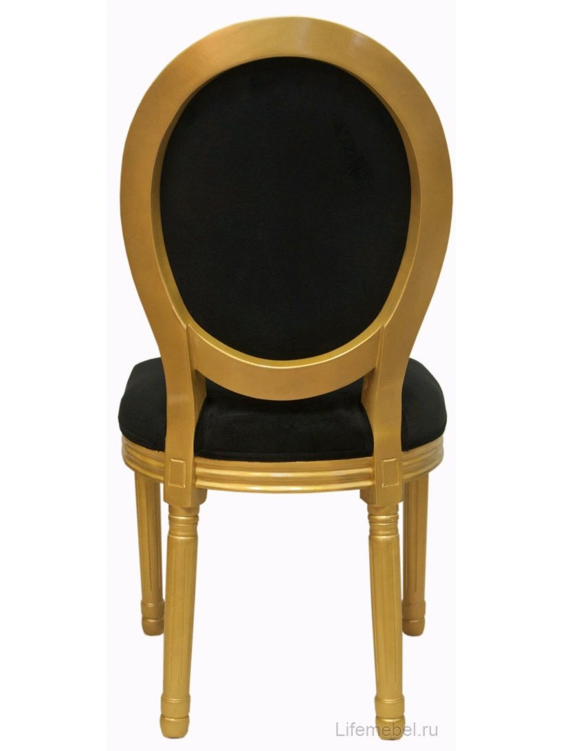 Стул деревянный Volker black gold