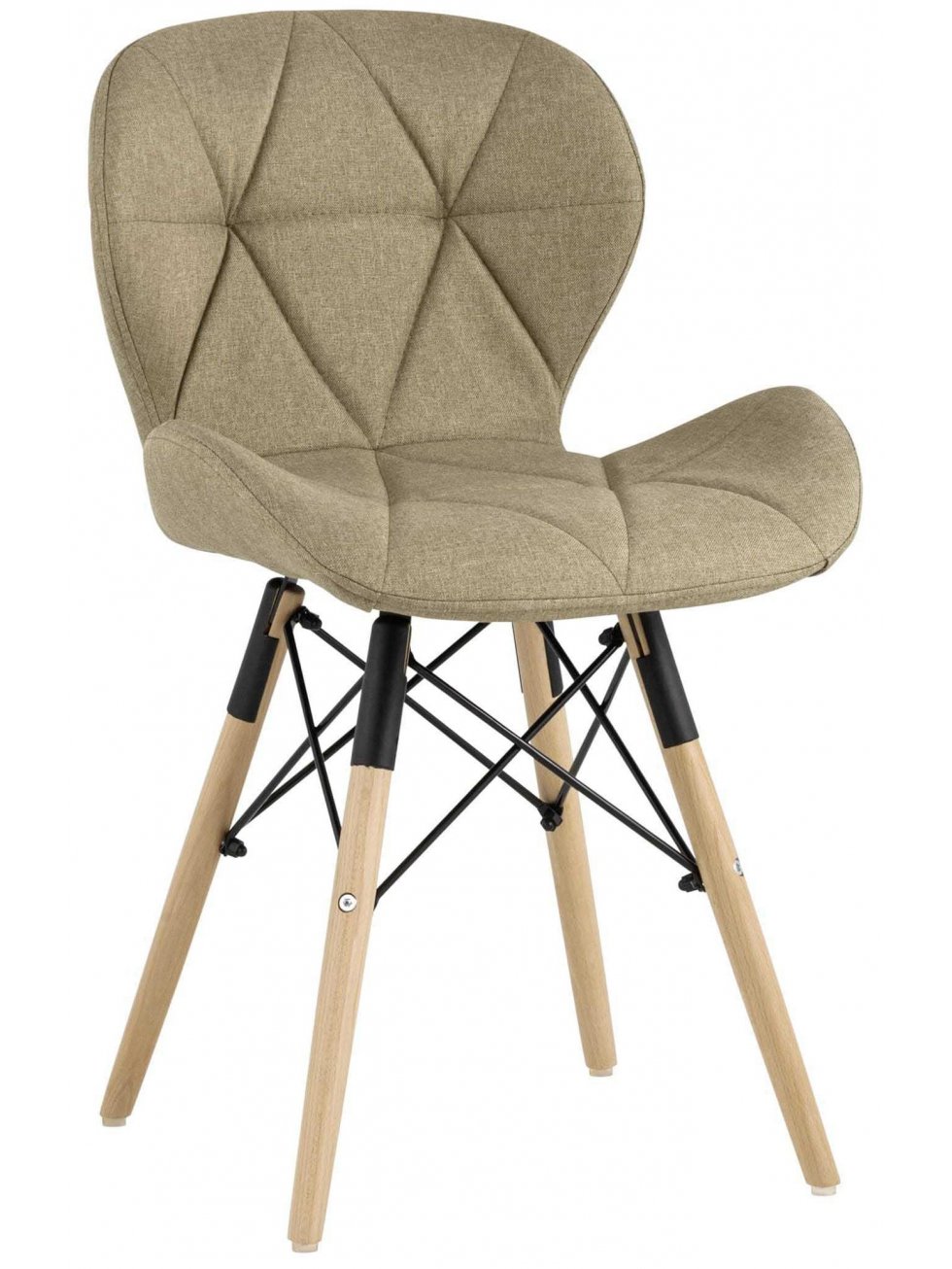 Деревянный стул Доминика бежевый