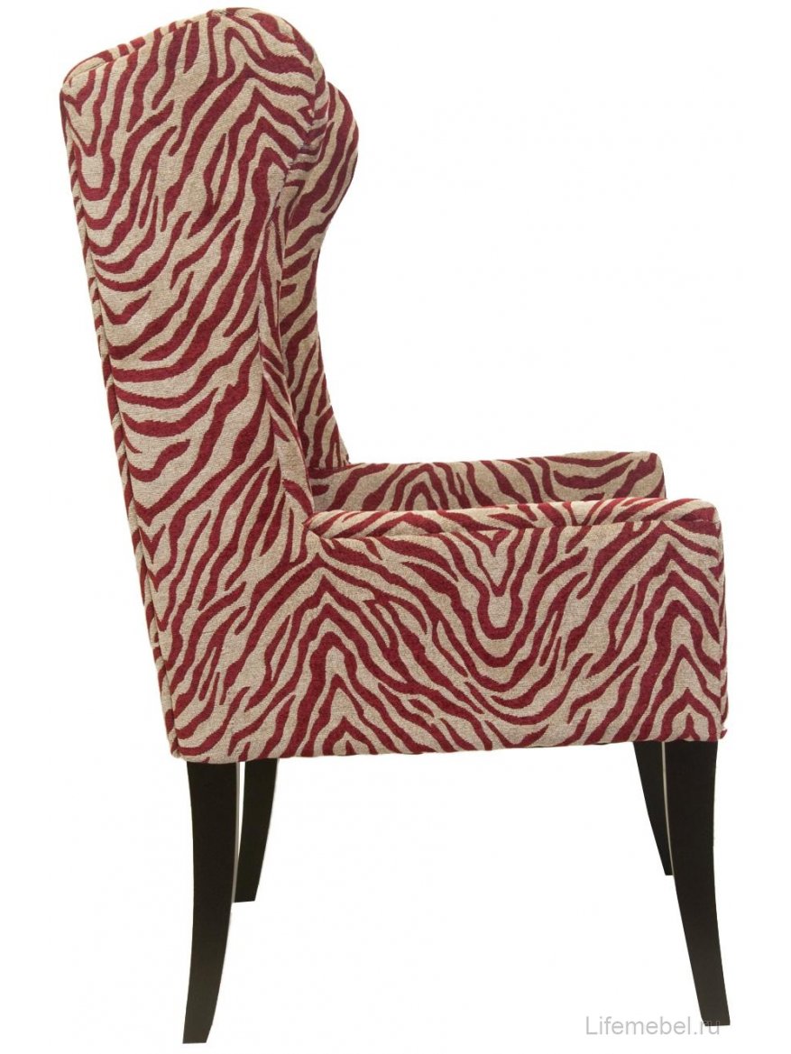 Кресло Zebra KY-3198 красный / бежевый