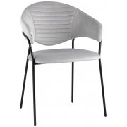 велюр серый