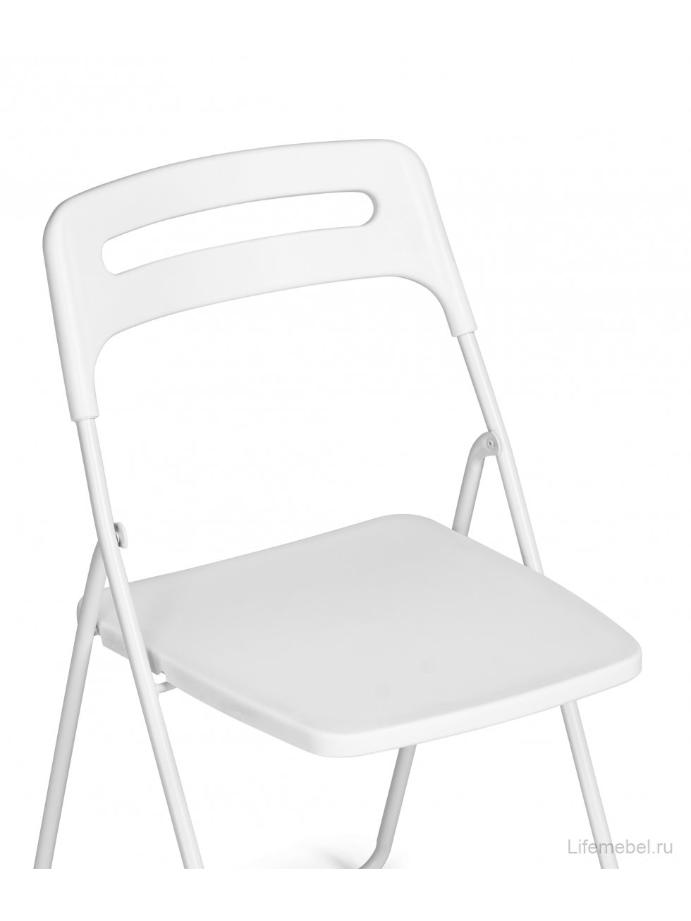 Пластиковый стул Fold складной white