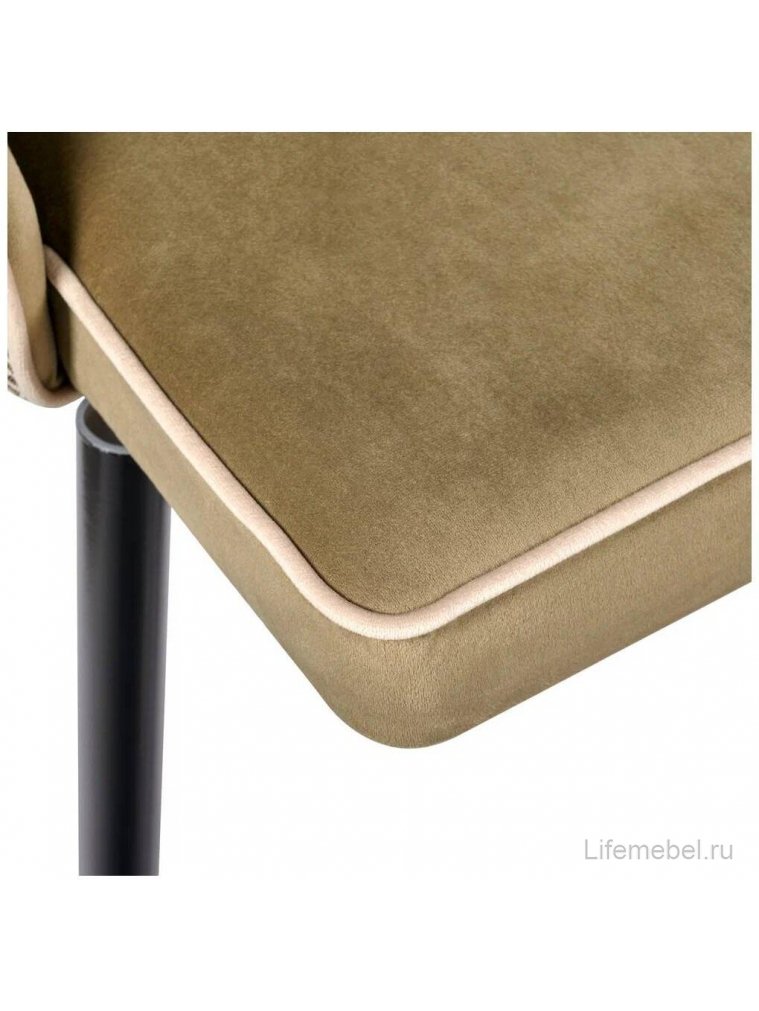 Стул на металлокаркасе Dave оливковый