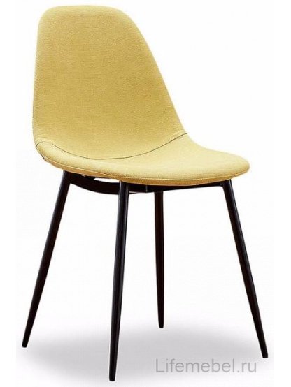 Стул Vincent желтый / черный