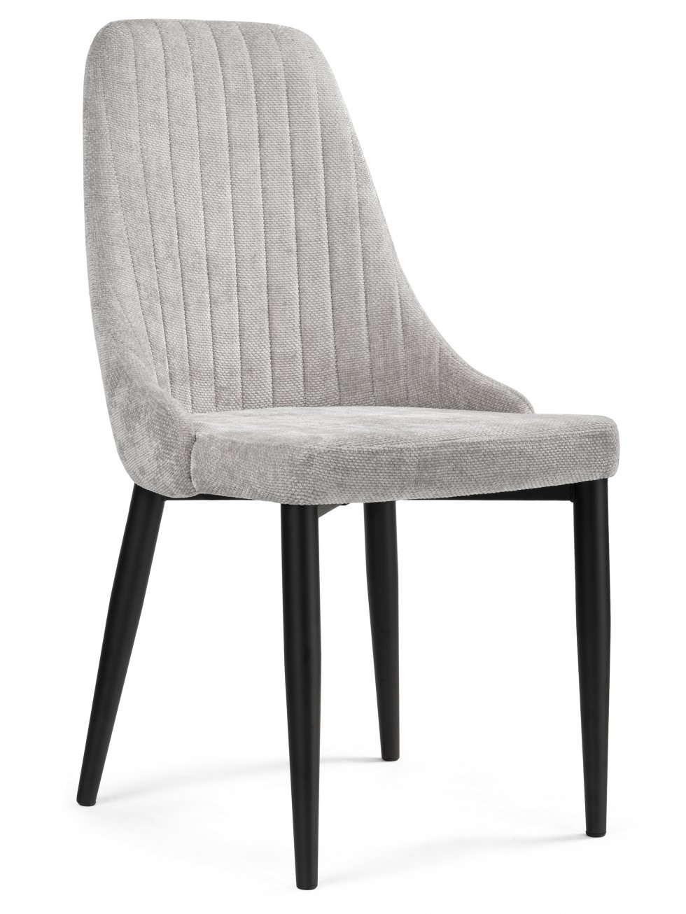 Стул на металлокаркасе Kora black / gray