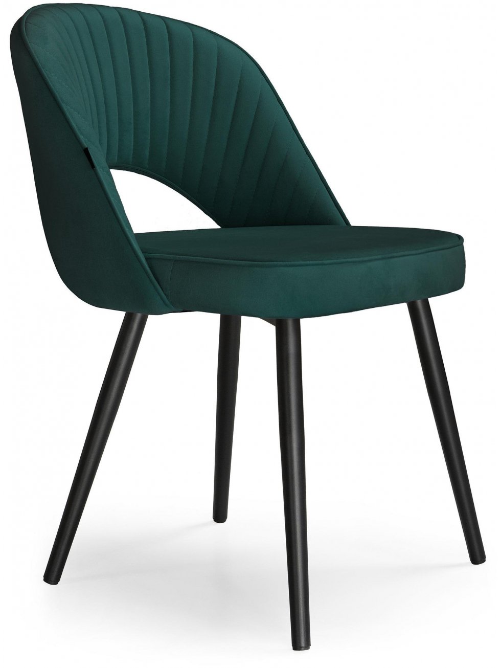 Стул на металлокаркасе Сандвикен velutto 20 / черный