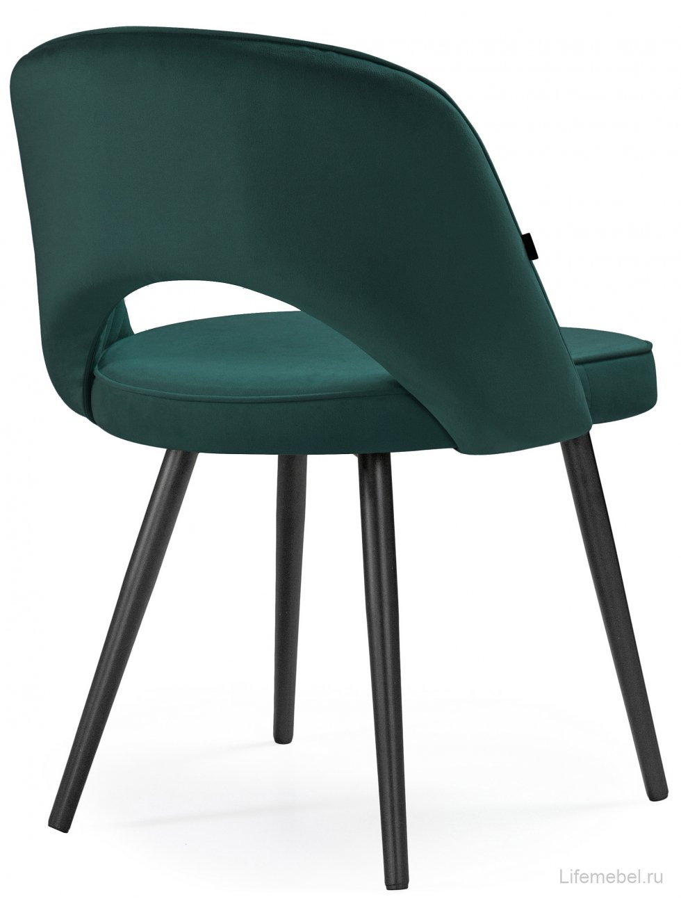 Стул на металлокаркасе Сандвикен velutto 20 / черный