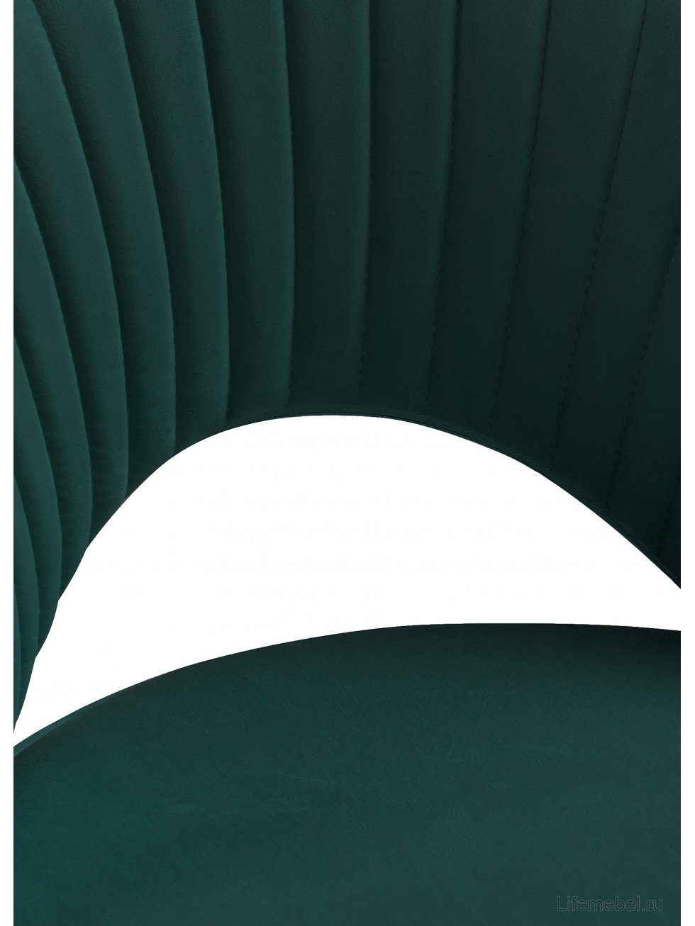 Стул на металлокаркасе Сандвикен velutto 20 / черный