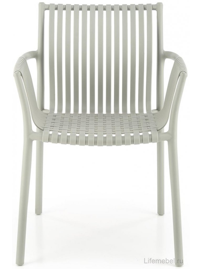 Пластиковый стул Шилд серый