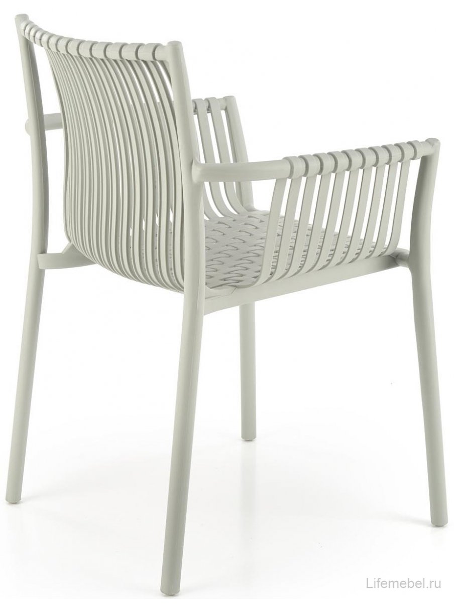 Пластиковый стул Шилд серый