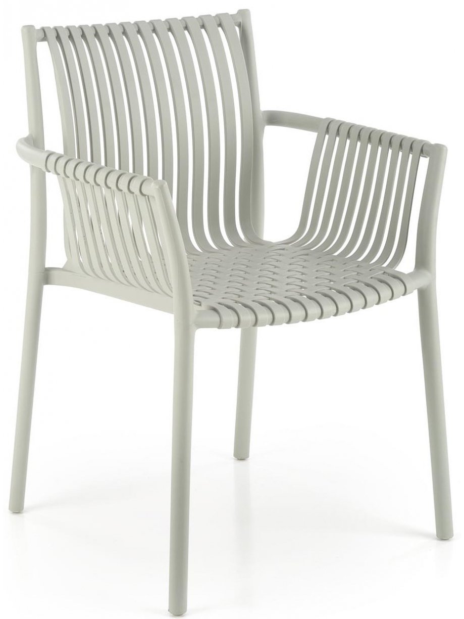 Пластиковый стул Шилд серый