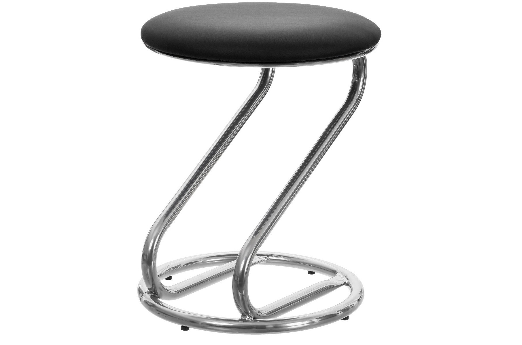 Табурет 02 №5 КЗ№ Экотекс 3022 хром / серый