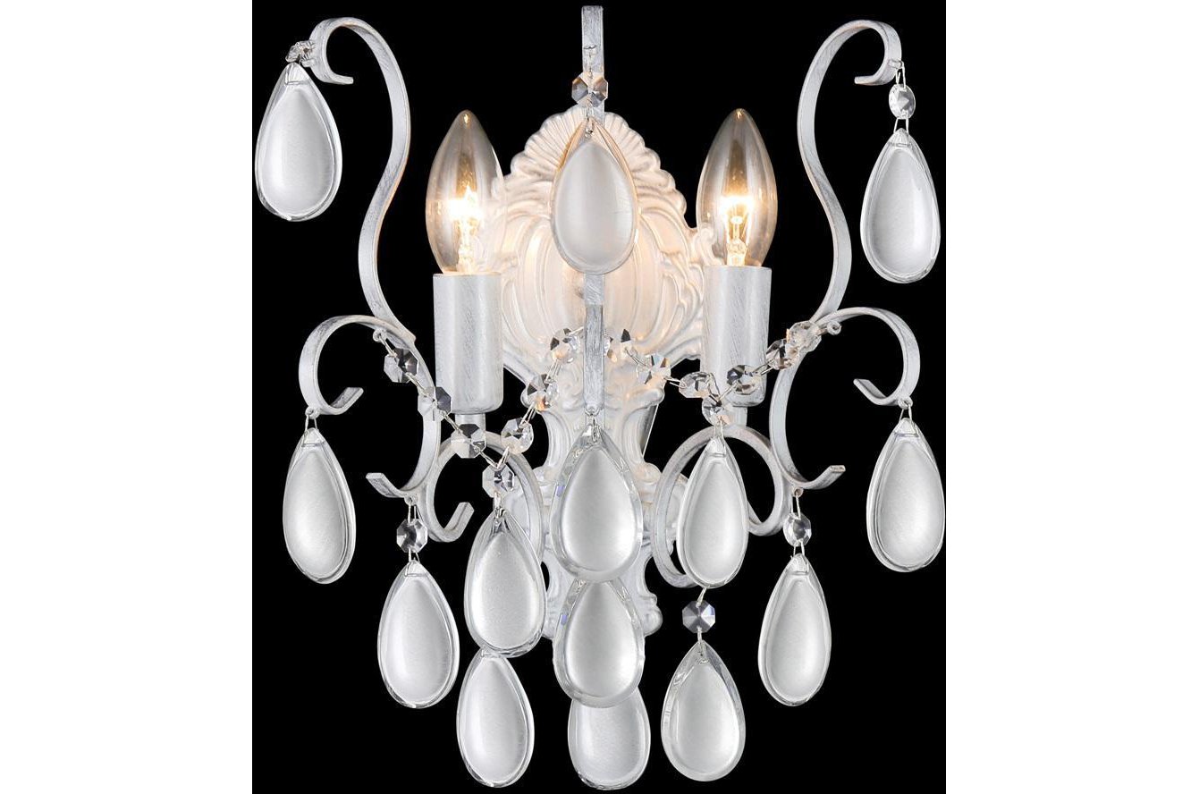 Бра Crystal Lux Sevilia AP2 Silver