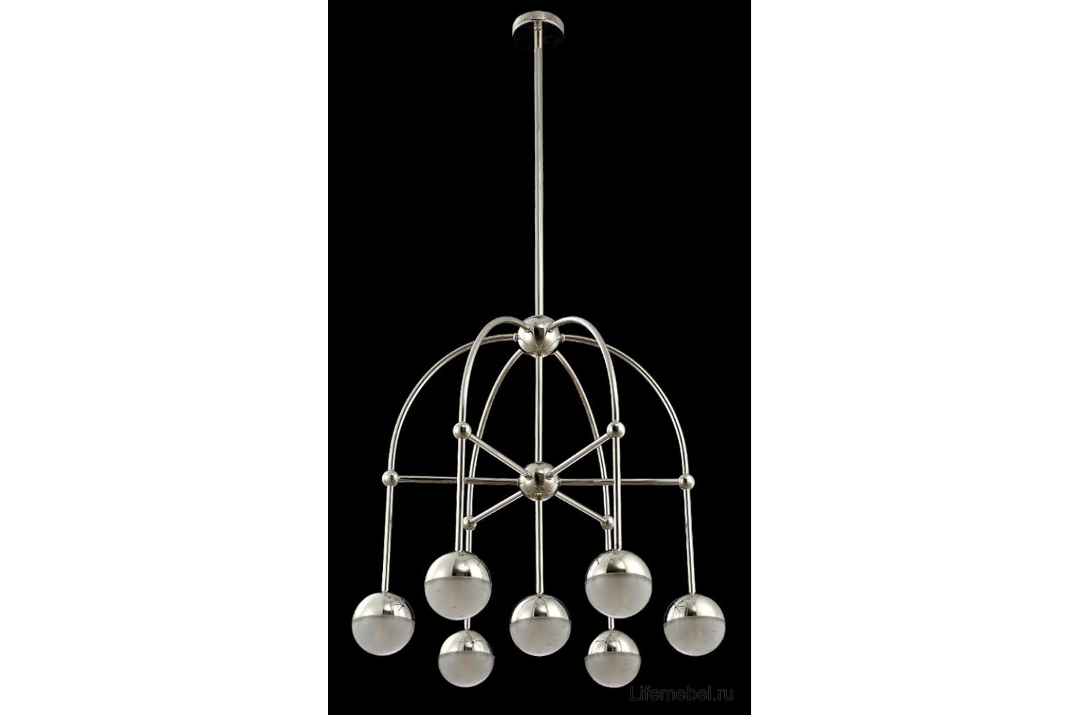 Люстра на штанге TRUENA SP-PL6+1 NICKEL