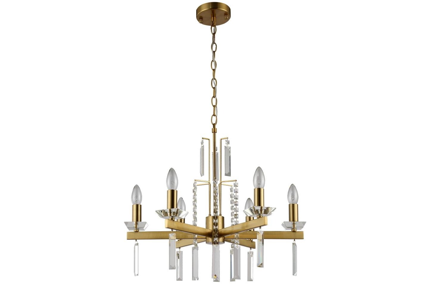 Подвесная люстра MARRON SP6 BRASS