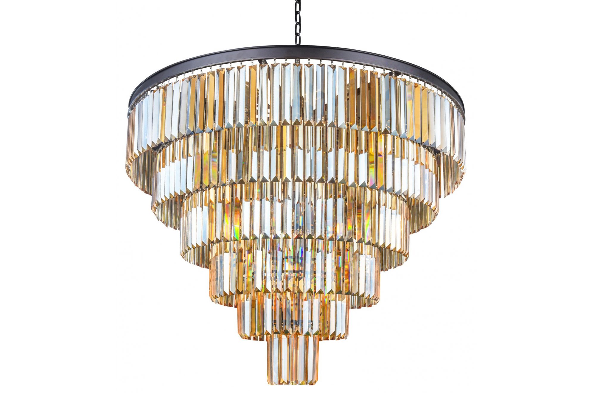 Подвесная люстра Odeon WTL1943-800BK-GR-AM