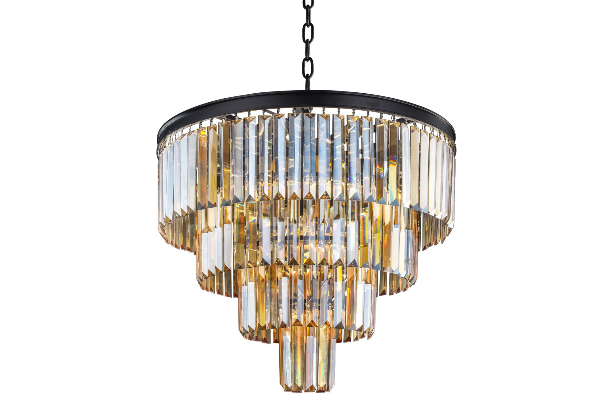 Подвесная люстра Odeon WTL1943-9BK-GR-AM