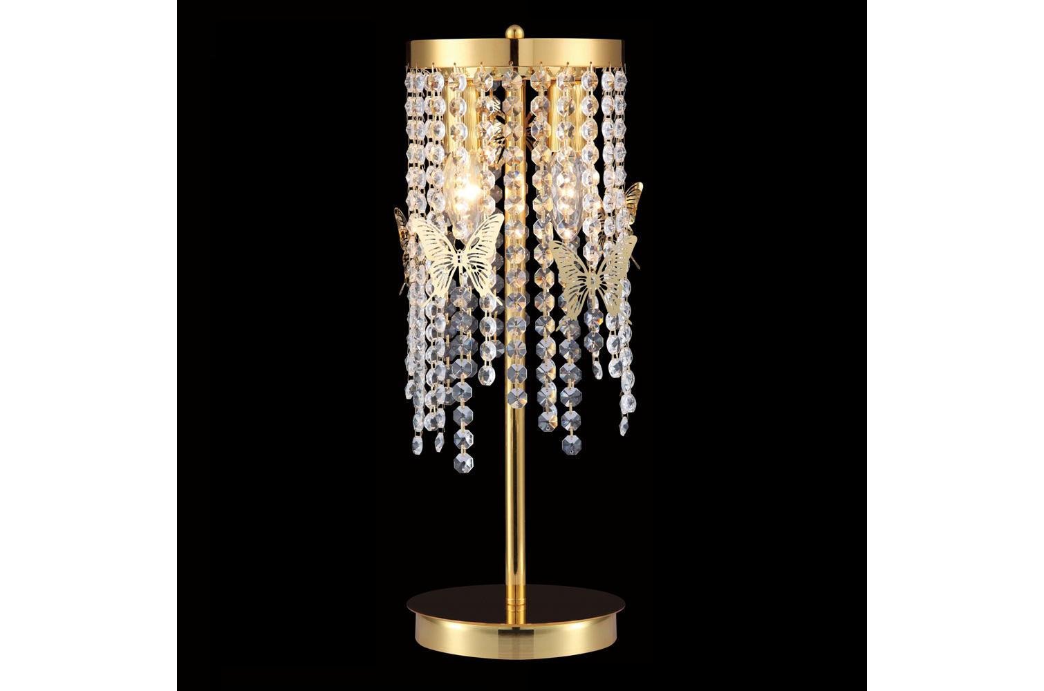 Настольная лампа Crystal Lux Bloom LG2 Gold