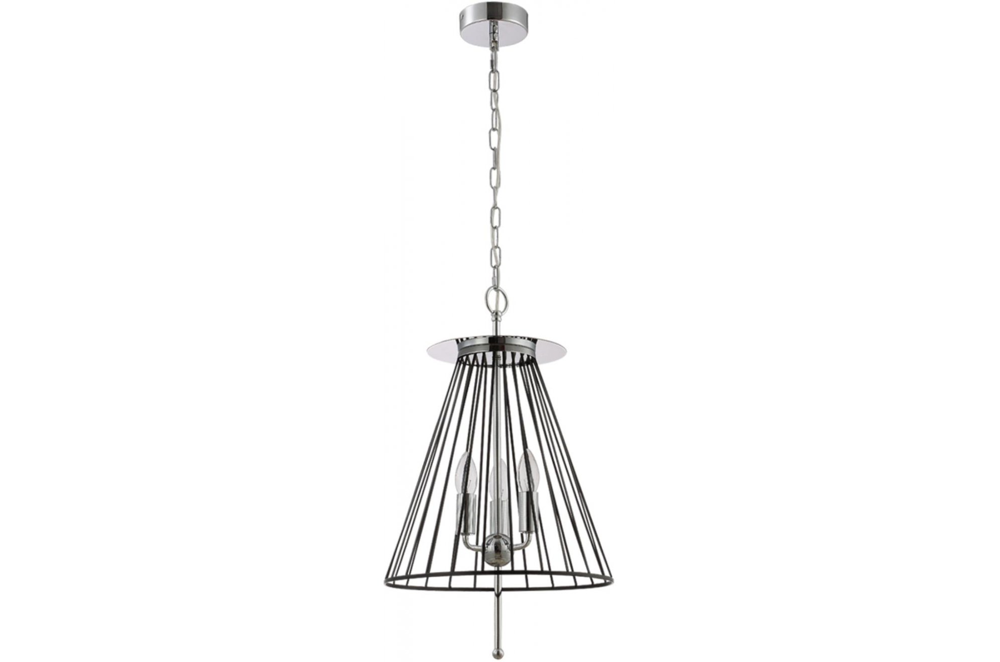 Подвесной светильник MODESTO SP3 BLACK/CHROME