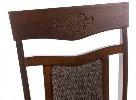 Стул Sketch dirty oak / dark brown
