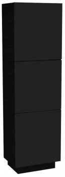 Шкаф MD 659.01.01 черный / черный