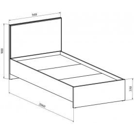 Комплект детской мебели Анастасия