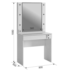 Комплект детской мебели Гламур комплектация 2