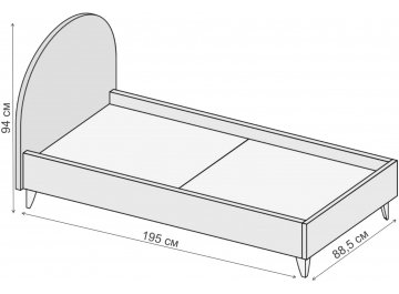 Комплект детской мебели МС Эго