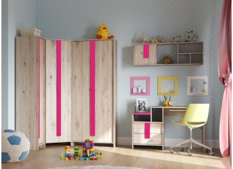 Комплект детской мебели Скаут комплектация 1