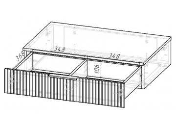 Комплект детской мебели Такна комплектация 2