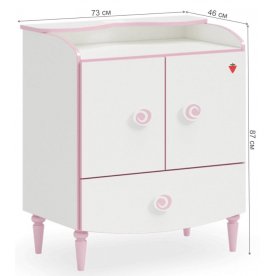 Комод детский Princess