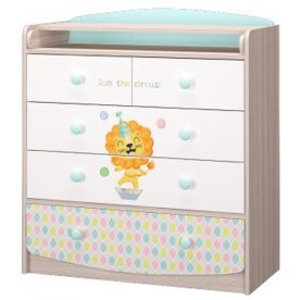 Комод Цирк с пеленальной доской