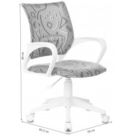 Компьютерное кресло Бюрократ Burokids 1 W