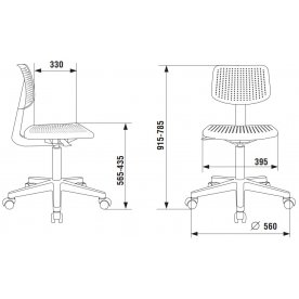 Компьютерное кресто Бюрократ CH 200