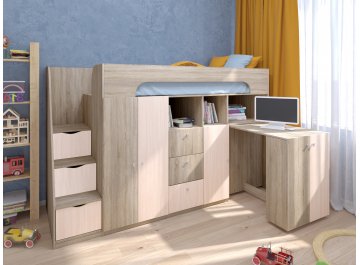 Кровать-чердак Астра 11