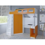 белый / оранжевый