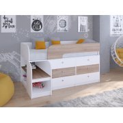 белый / дуб сонома