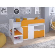 белый / оранжевый