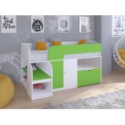 белый / салатовый