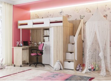 Кровать-чердак Лива А