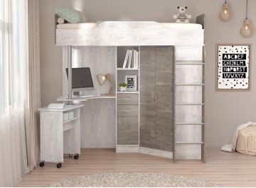 Кровать-чердак Бриз 1