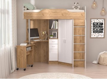 Кровать-чердак Бриз