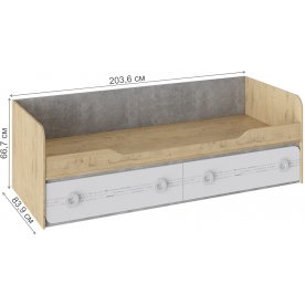 Подростковая кровать Мегаполис