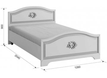 Полутораспальная кровать Алиса