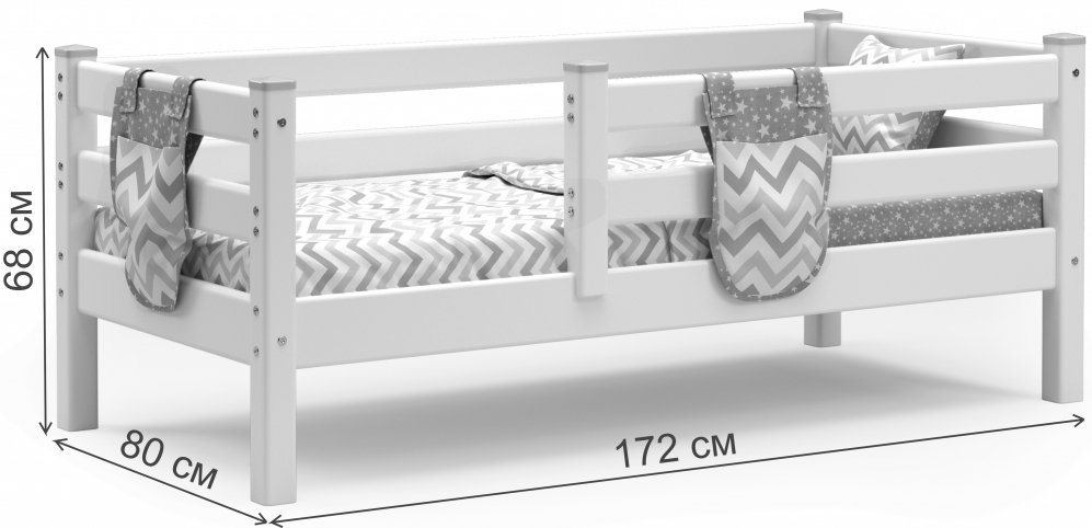 Подростковая кровать Соня 160х70 лаванда