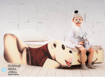 Подростковая кровать Мишка Умка